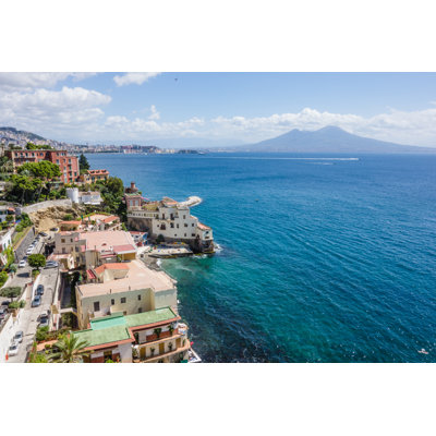View Of Naples City Panorama - Wrapped Canvas Print