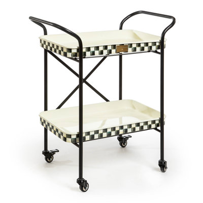 Courtly Check2-Tier Kitchen Cart by MacKenzie-Childs