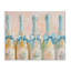 Toile pastel bleu champagne, design par Petal Prints Design-239659744