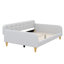 Leg-Supported, Fabric-Covered Daybed-995999097-995999098