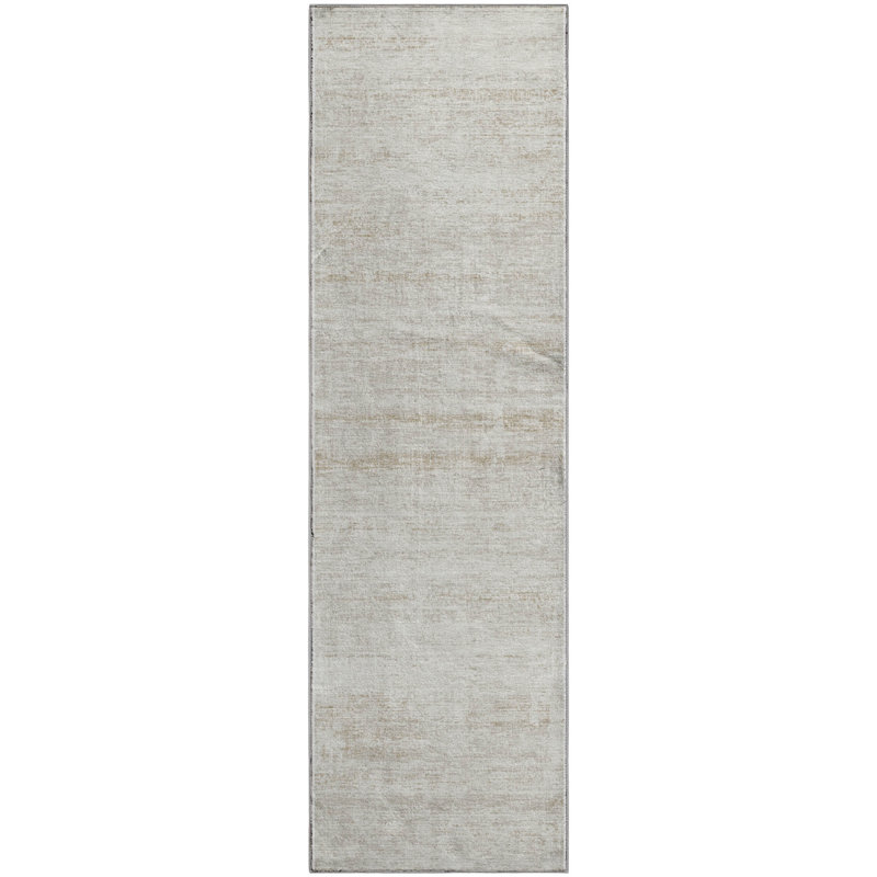 Premium Machine Washable Gerardo Ivory Rug, Runner 2'3" x 7'6"