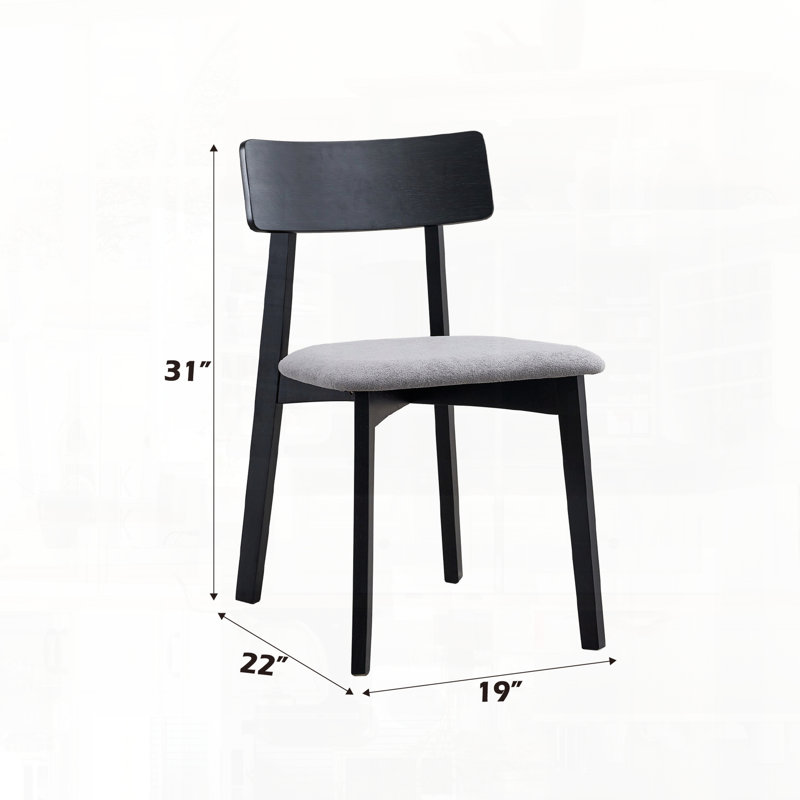 Side Chair Set With Practical Floor Clearance For Versatile Placement