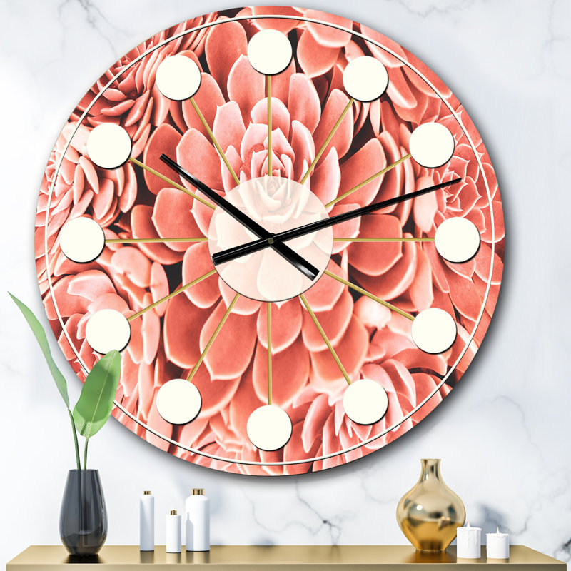 Horloge murale Coral, Surdimensionné