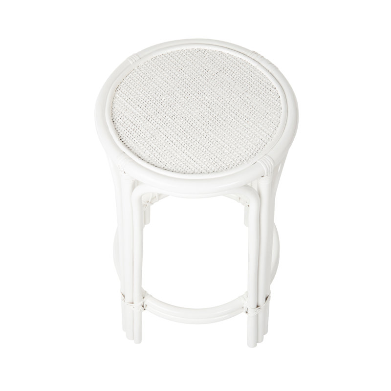 Rosita Counter Stool, Counter Stool (26” Seat Height), White