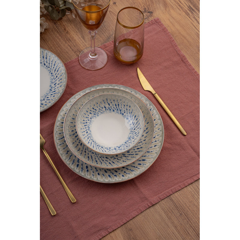 Teegan Dinnerware Set 24 Piece - Service for 6