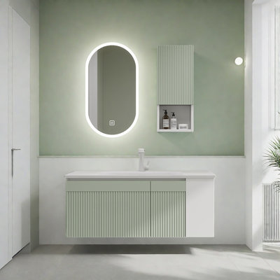 Light luxury cream-style bathroom cabinet