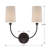 Mikrut 2-Light Wall Armed Sconce-2103481819