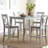 Iyad Solid Wood Dining Table-50685346-50685343
