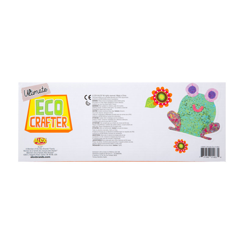Ultimate Multicolor Eco Crafter Kit with Recycled Materials
