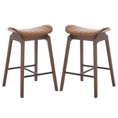 Elline Wood Counter Stool