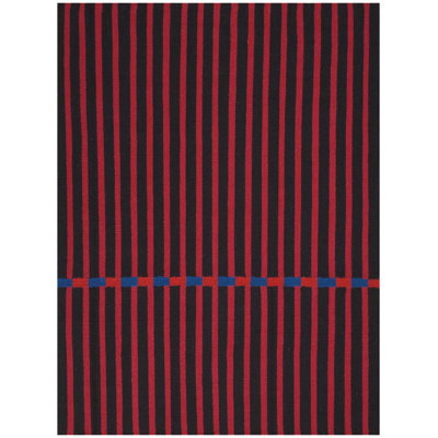 Nashville Rectangle Striped Hand Woven Area Rug