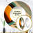 Vintage Mid-century Graphics III - Midcentury Modern Unique Mirror, Modern Large Round Wall Mirror, Printed Metal Art-99618191