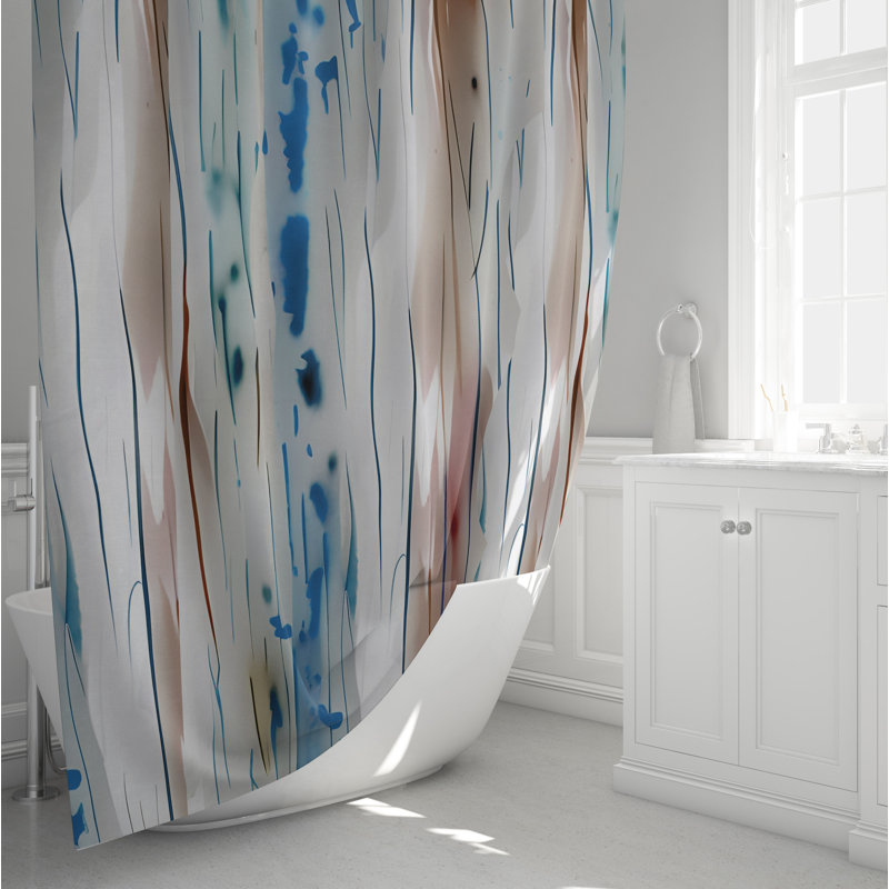 Rideau de douche Chappaqua, H 72 po x l 70 po