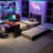 Wood Daybed With Trundle,Desk,LED Light And USB-794319818-794319816