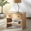 Haydriana 1 Drawer Wood Nightstand-356755566