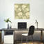 Art floral floral contemporain vert floral-395587891