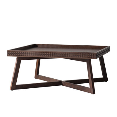 Cassilyn Solid Wood Trestle Coffee Table