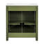 Meuble-lavabo de salle de bain avec lavabo, armoire de rangement avec porte à fermeture en douceur, tablette réglable-174991573