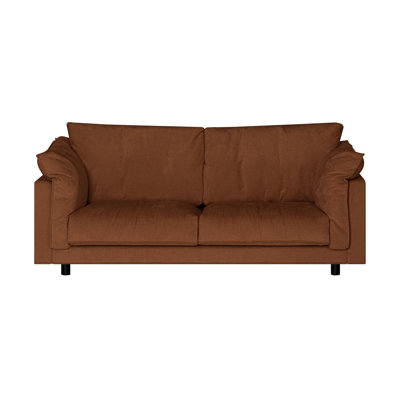 Alazae 3 Seater Chenille Sofa