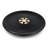 Snowflake Plate - Set of 8 - 8"Dia. - Black/White
