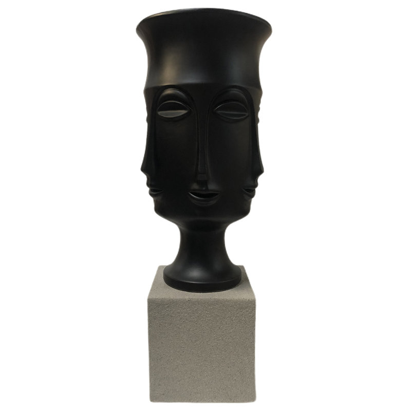Hester Street Polyresin Floor Vase, 36.55" H x 13.75" W x 13.75" D