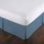 Jupe de lit plissée à motif de plis en microfibre brossée double 15 pouces Southshore Fine Linens, lavable à la machine, très grand, taupe-912812014-912812029