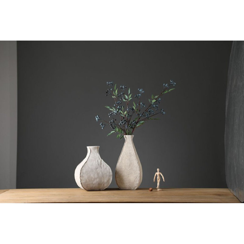 Vase de table en polyrésine Lothridge