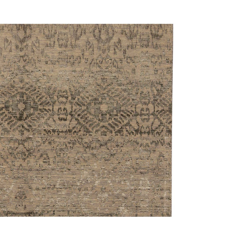 Tapis crème / brun de haute qualité