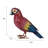 Metal Scarlet Macaw Statue