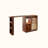 40.16"Retro Brown Solid Wood Extendable Bar Counter