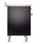 Cuisinière à induction 40 pouces avec 6 éléments à induction ILVE Nostalgie II Series (porte en verre)-1695305235