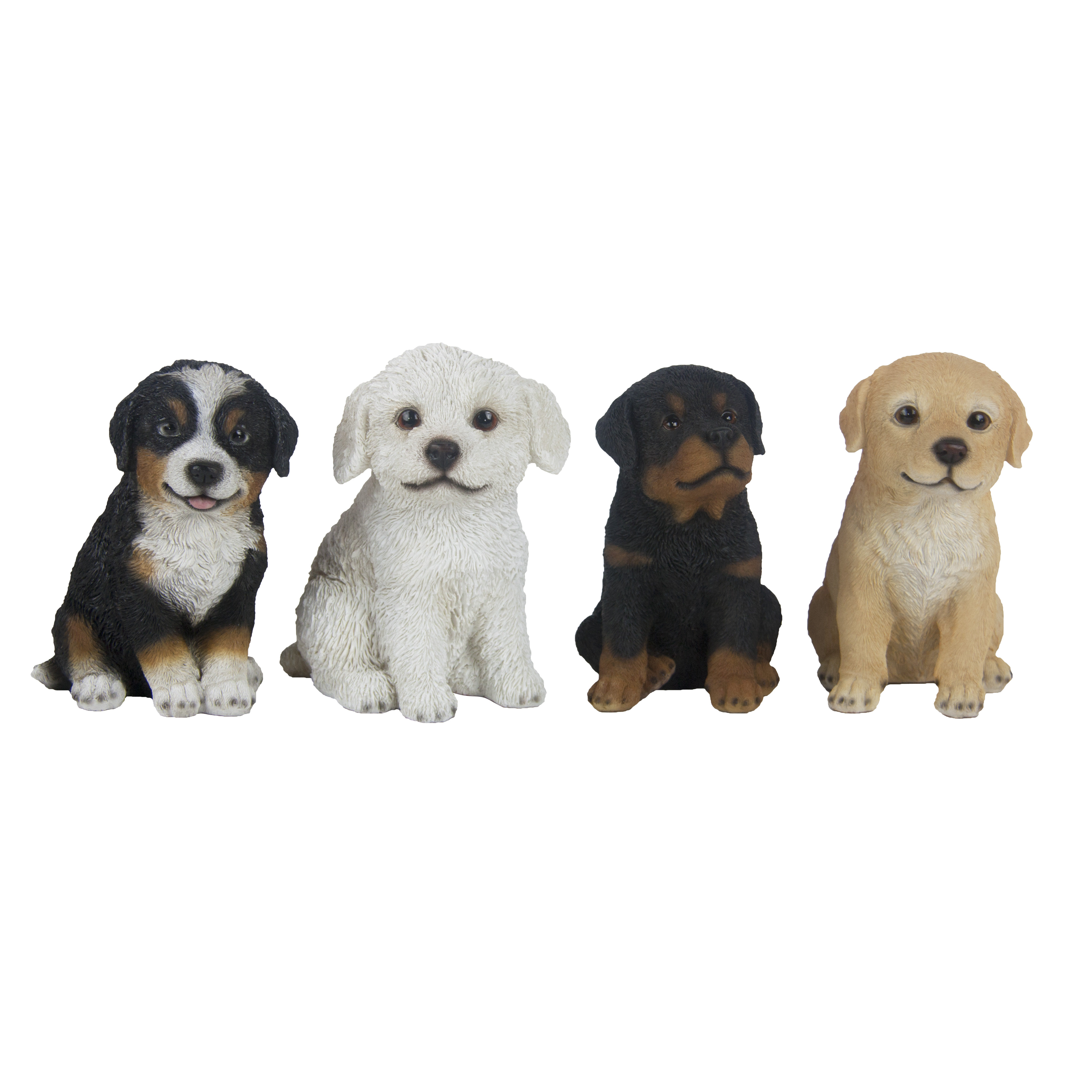 Red Barrel Studio® Dog Animals Plastic Garden Statue | Wayfair