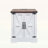 Rustic Wood Nightstand with Adjustable Shelf,with Charging Station-1362191961