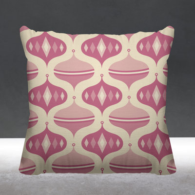 Outdoor Reversible Throw Pillow