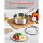 1.42L Stainless Steel Saucepan