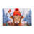 Bundled Up Highland Cow Embossed Mat