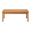 Ensemble de conversation d'extérieur en bois d'acacia avec banc et deux chaises avec coussins et table de cocktail, ensemble de 4
