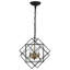 4 - Light Dimmable Geometric Chandelier