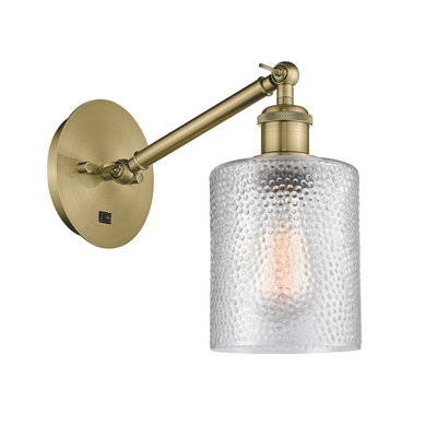 Applique murale 1 lumière 5 "avec bras ajustable Shauna 5"