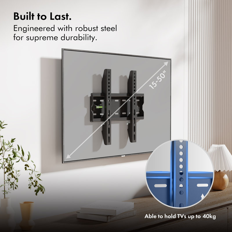VonHaus Single Screen Wall Mount