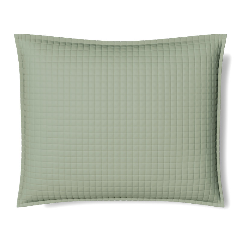 Ready-to-Bed Rectangular Pillow Cover & Insert, Green