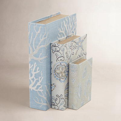 3 - Piece Paper Book Box