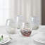 Color Swirl 16 oz. Stemless Wine Glasses-2017066065