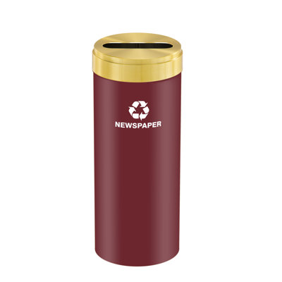 Steel Open Kitchen Trash Can