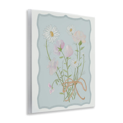 Plaque murale Spring Cottage Clippings, design par Leslie Hermosa