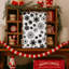 Pattern Snowflakes Black On White-2024418476
