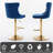Daijiah Swivel Upholstered Adjustable Height Counter Stool-789313964-789313953