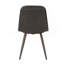 Chaise en osier avec pieds thermolaqués