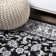 Arignote Modern Persian Floral Cream/Gray/Black Rug