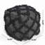 Pouf en laine et coton Jumanji